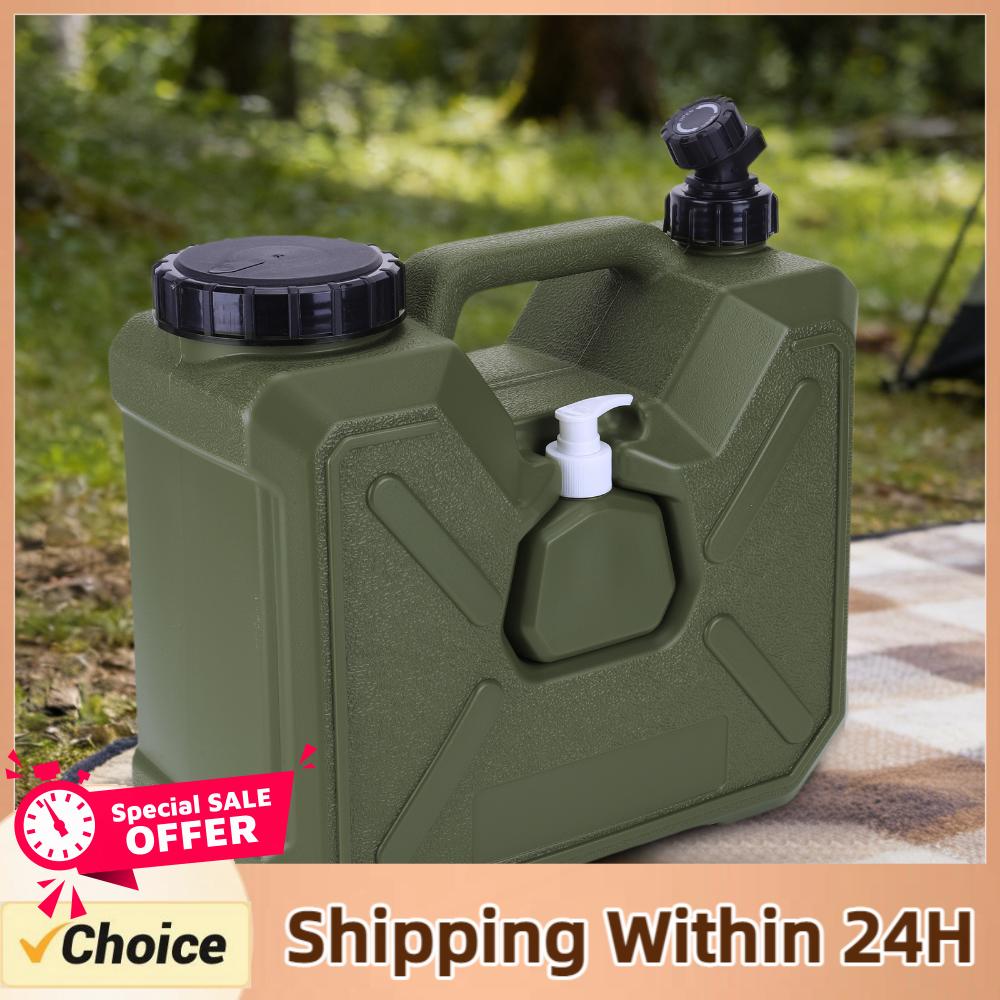 Outdoor Camping Water Tank - 30/18/15/12L Camping Water Container with Spigot