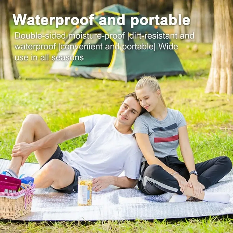 Outdoor Camping Mat Waterproof - 1/2Pcs Waterproof Outdoor Camping Mat Durable