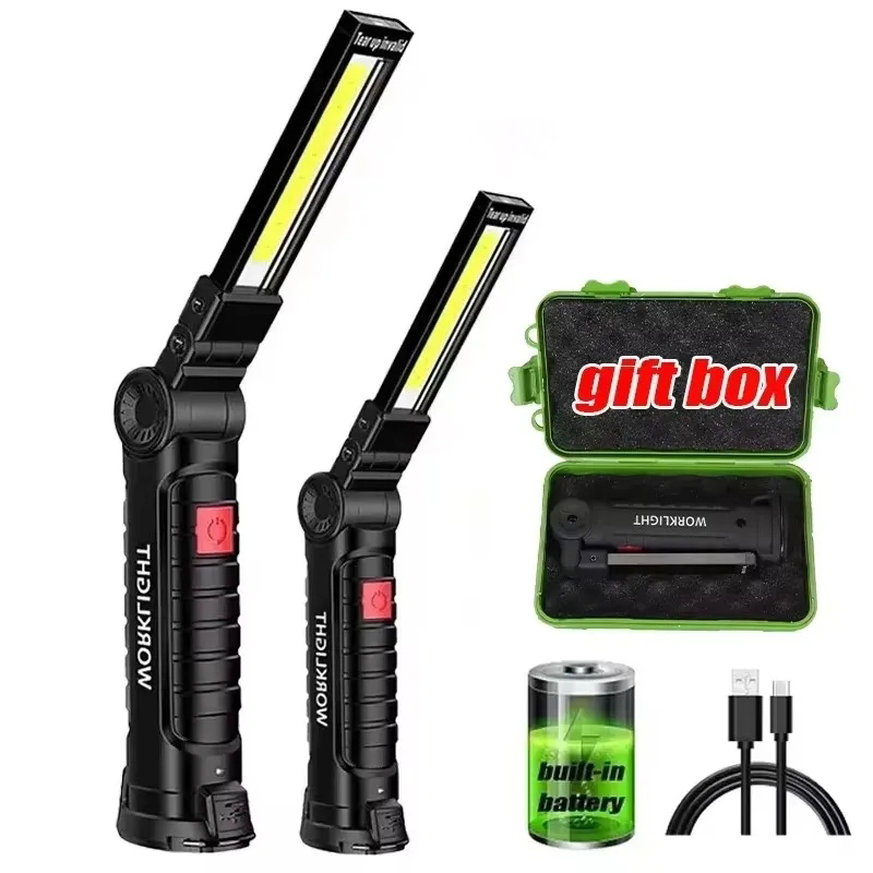 Outdoor Camping Adventure Lamp - Portable Handheld Flashlight USB Rechargeable LED