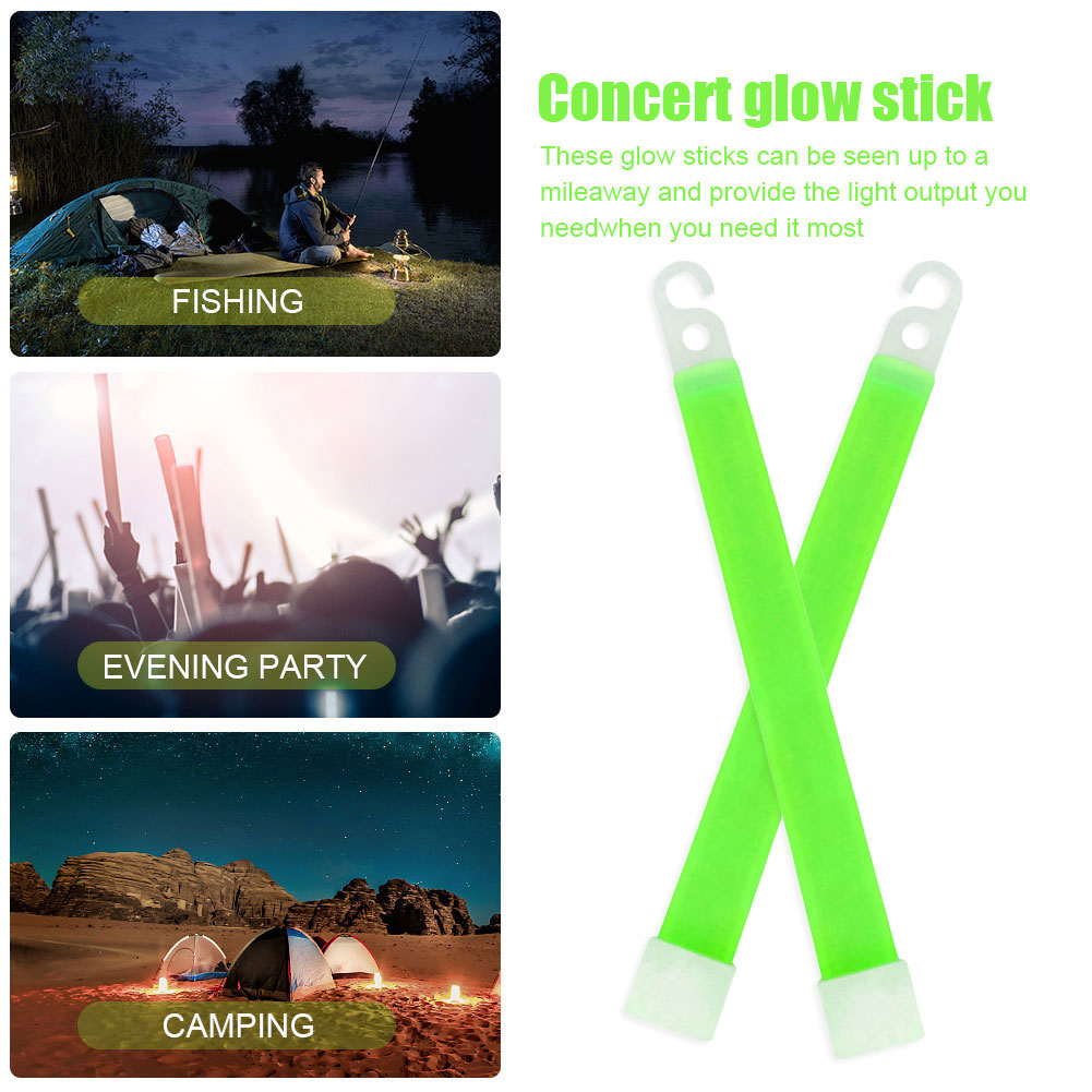 5/10PCS 6inch Glowing Sticks C - Glow Sticks Survival 评论和价格