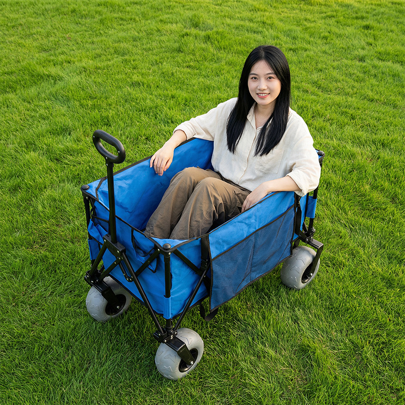Foldable Metal Beach Wagon Qui - Outdoor Camping Table 评论和价格