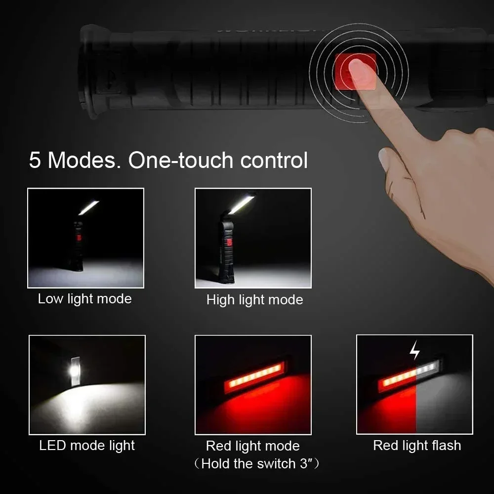 1-5PCS Multifunctional Folding - Outdoor Camping Adventure Lamp 评论和价格