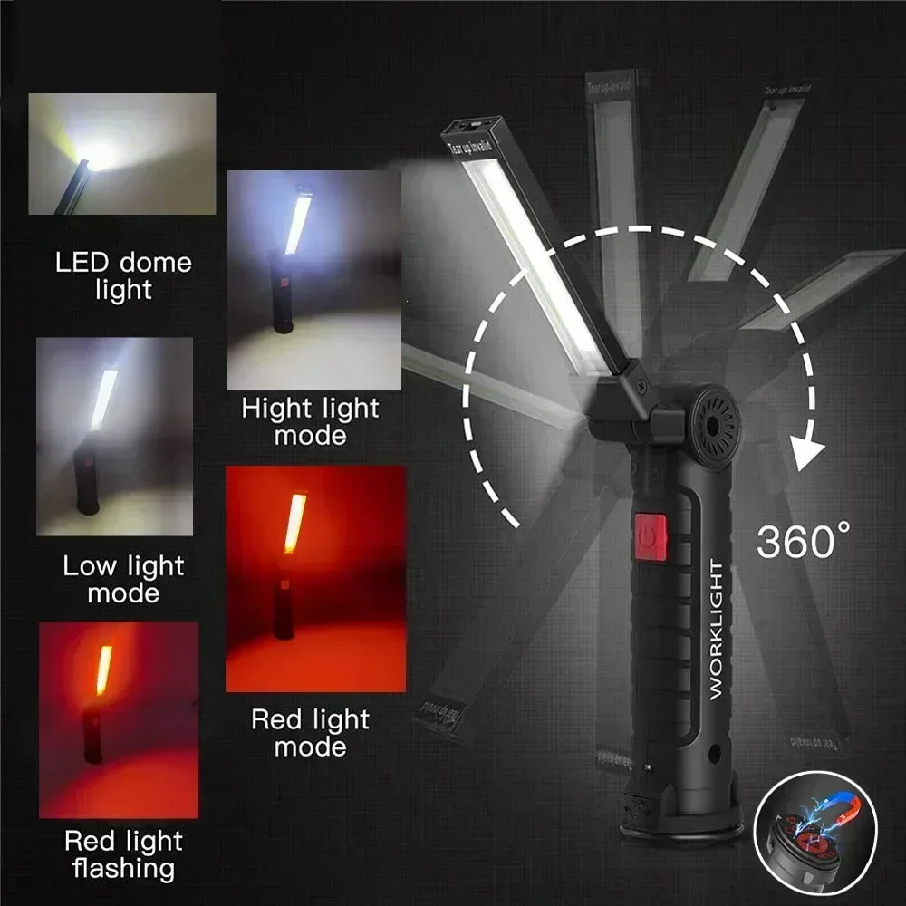1-5PCS Multifunctional Folding - Outdoor Camping Adventure Lamp 评论和价格