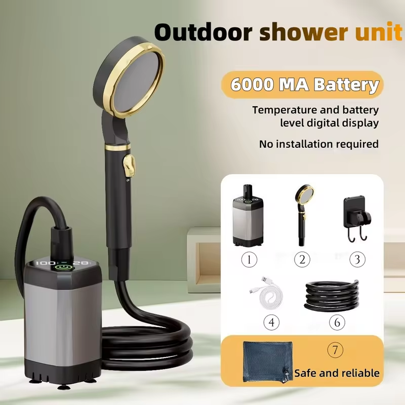 Portable Outdoor Electric Show - Outdoor Camping Showers 评论和价格