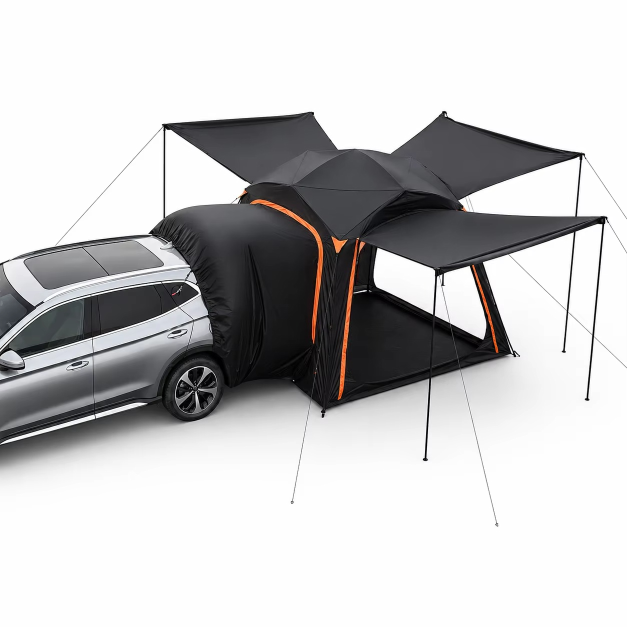 Universal SUV Tail Rear Tent O - Outdoor Camping Car Tent 评论和价格