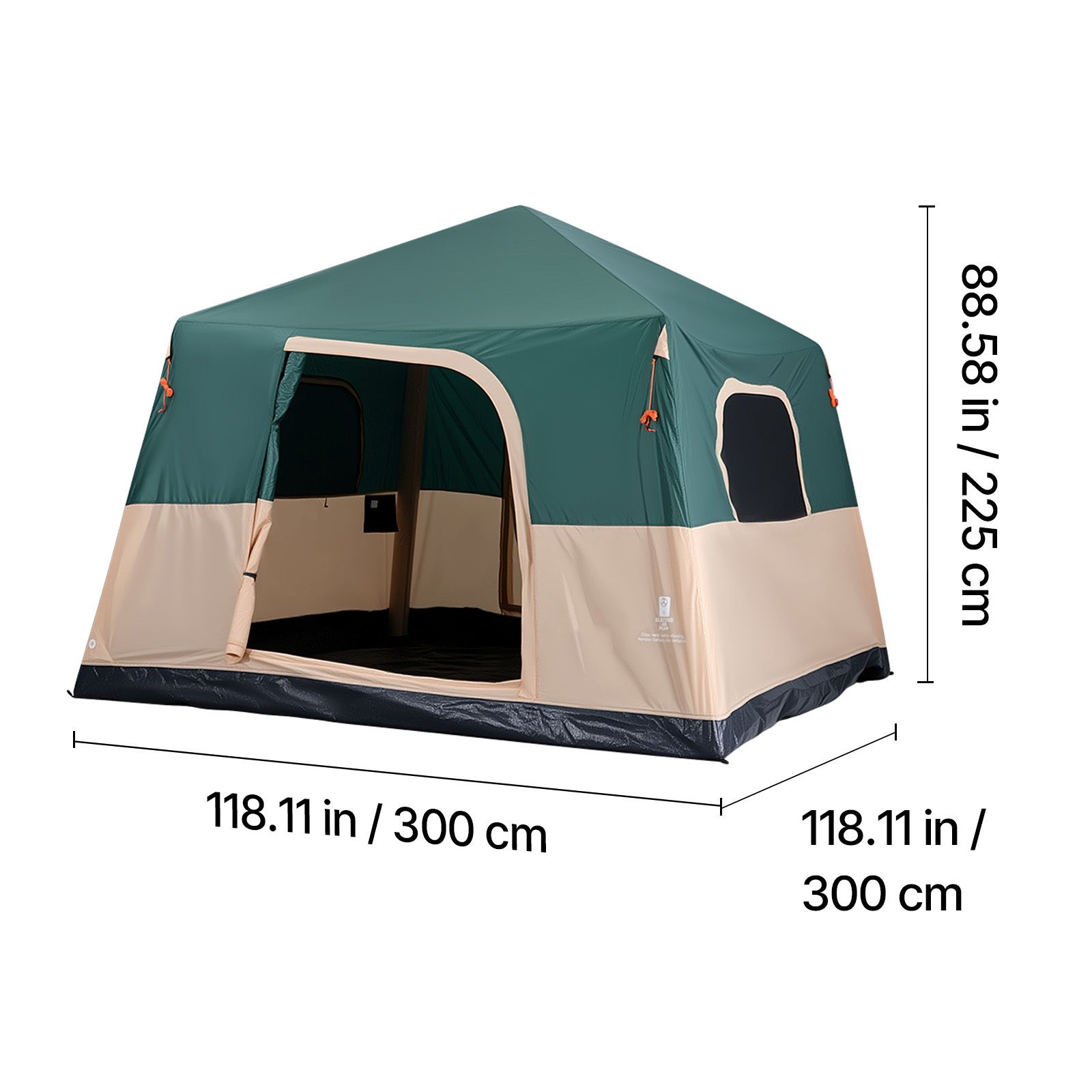 Camping Tent, 6 Person Inflata - Outdoor Camping On Youtube 评论和价格