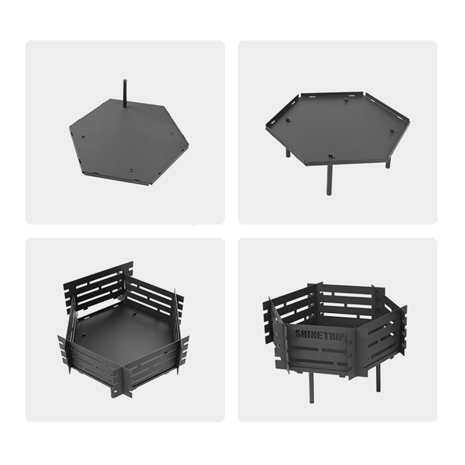 Portable Camping Stove Carbon  - Outdoor Camping Fireplace 评论和价格