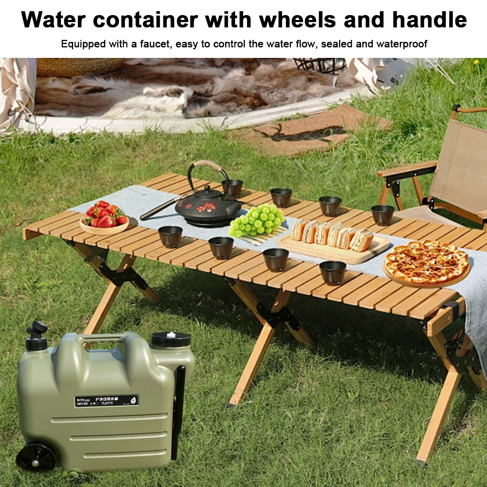 28L Camping Outdoor Bucket wit - Outdoor Camping Water Tank 评论和价格