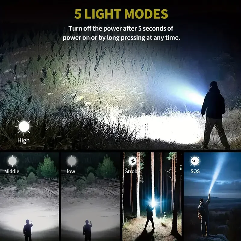 Ultra Powerful Flashlight Conc - Outdoor Camping Adventure Lamp 评论和价格