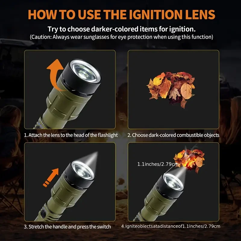 Ultra Powerful Flashlight Conc - Outdoor Camping Adventure Lamp 评论和价格