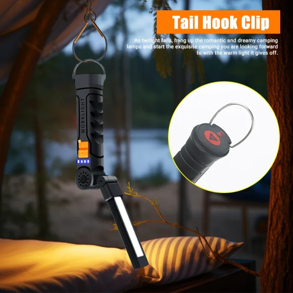 Portable COB LED Flashlight US - Outdoor Camping Adventure Lamp 评论和价格