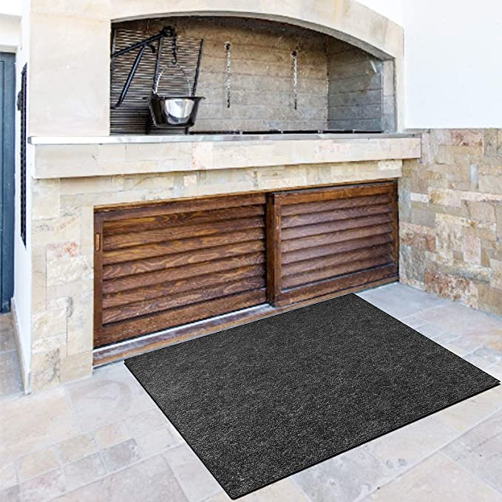 Fireproof Fireplace Hearth Rug - Outdoor Camping Fireplace 评论和价格