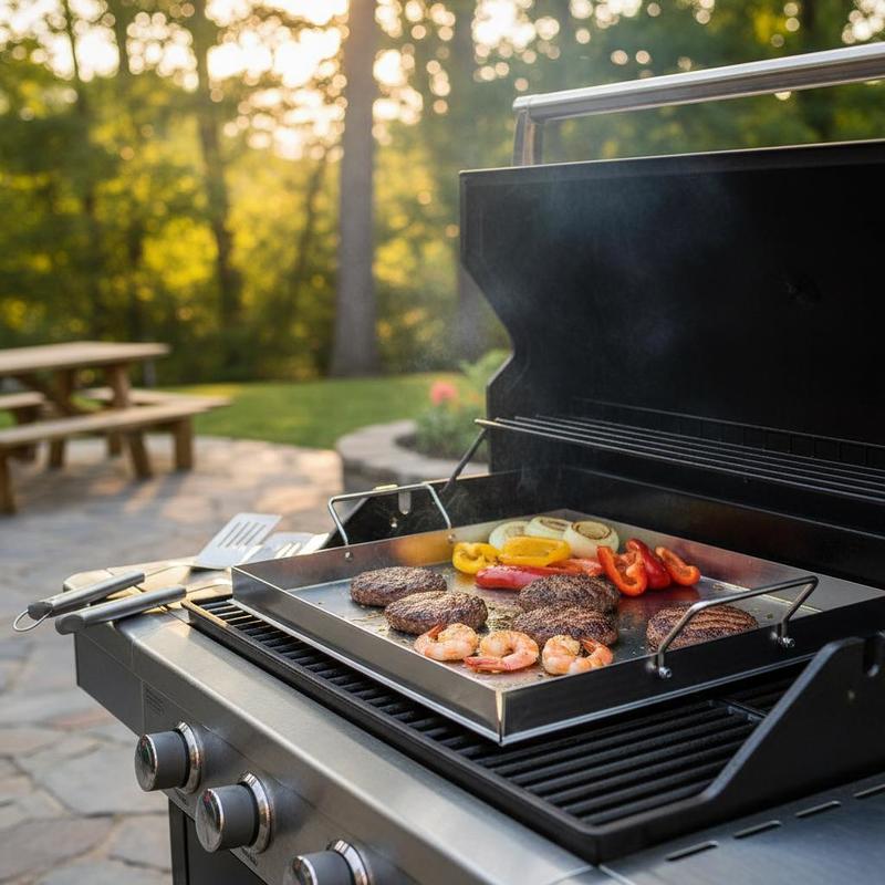Universal Flat Top Griddle 18x - Outdoor Camping Food 评论和价格