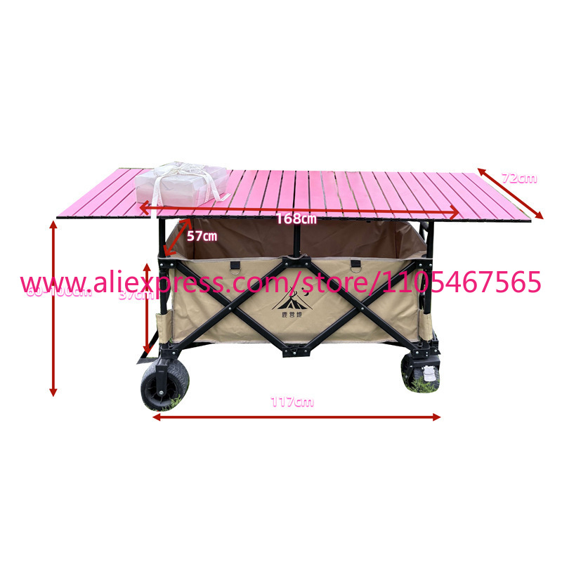 1PCS camper stall large foldab - Outdoor Camping Table 评论和价格