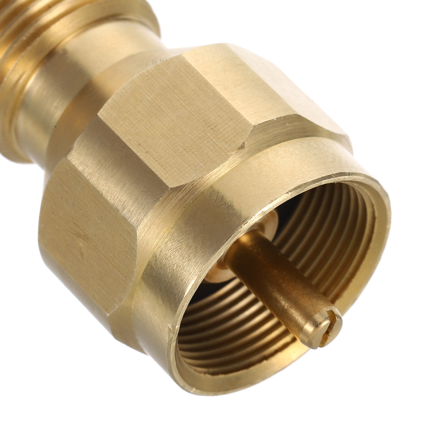 Brass Propane Tank Adapter Qcc - Outdoor Camping Fireplace 评论和价格