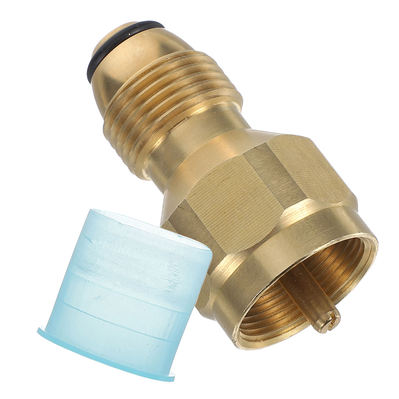 Brass Propane Tank Adapter Qcc - Outdoor Camping Fireplace 评论和价格