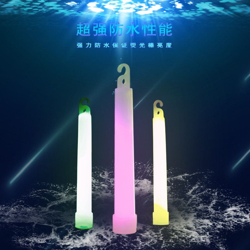 5PCS/10PCS 6 Inch Tactical Flu - Glow Sticks Survival 评论和价格