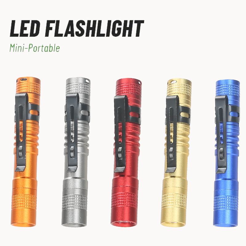 Portable Mini LED Pen Flashlig - Outdoor Camping Adventure Lamp 评论和价格