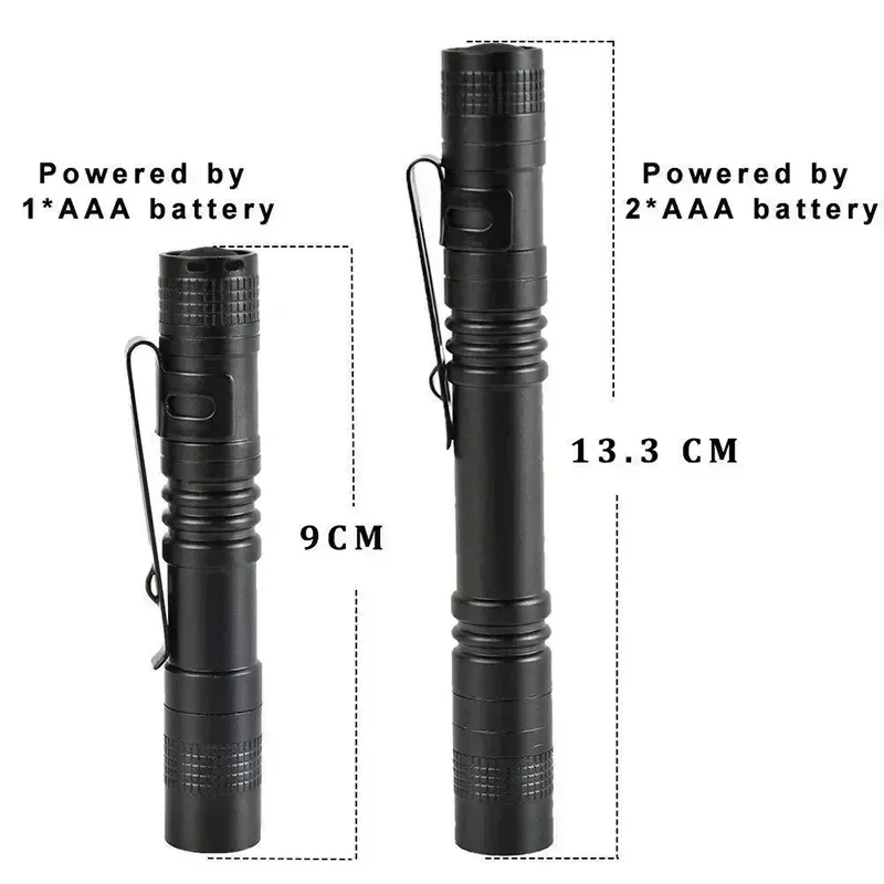 Portable Mini LED Pen Flashlig - Outdoor Camping Adventure Lamp 评论和价格