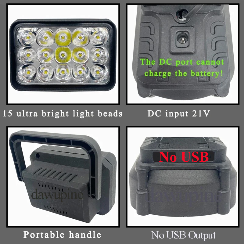 For Makita 18V Li-ion Battery  - Outdoor Camping Adventure Lamp 评论和价格