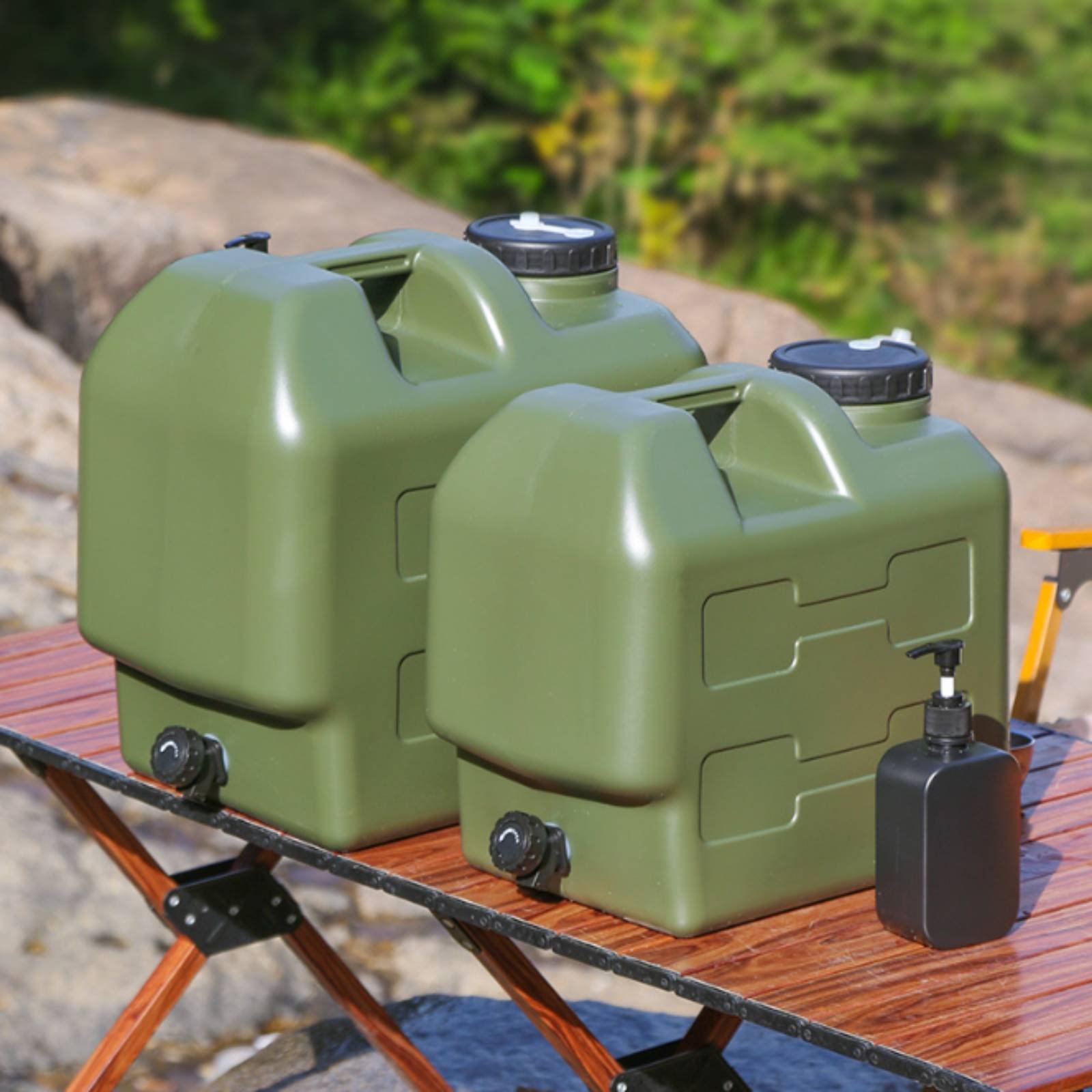 Water Container with Spigot Fo - Outdoor Camping Food 评论和价格