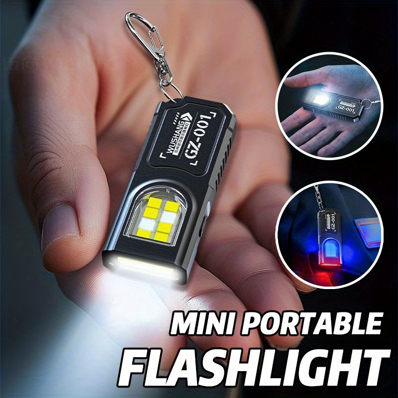 Powerful Mini COB LED Keychain - Outdoor Camping Adventure Lamp 评论和价格