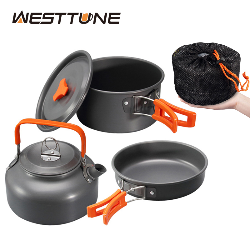 WESTTUNE Camping Cookware Kit  - Outdoor Camping Food 评论和价格