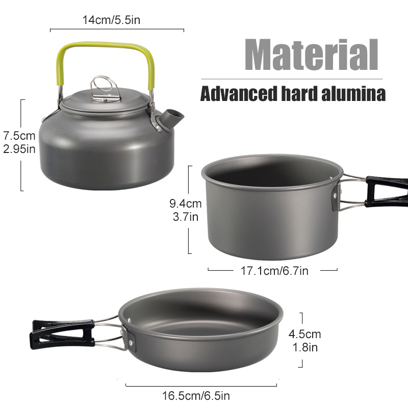 WESTTUNE Camping Cookware Kit  - Outdoor Camping Food 评论和价格