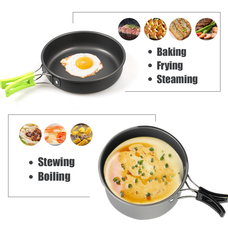 WESTTUNE Camping Cookware Kit  - Outdoor Camping Food 评论和价格