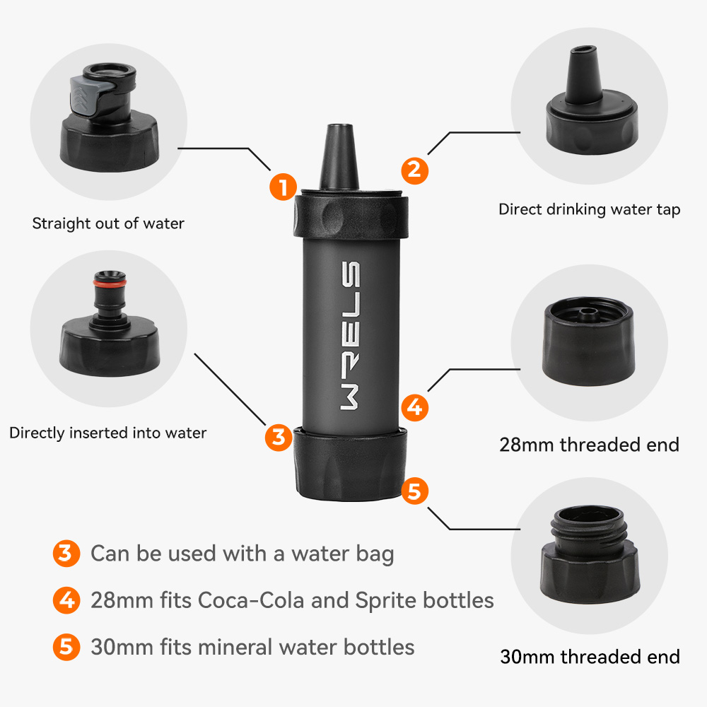 WERLS Hiking Personal Mini Wat - Portable Water Filter 评论和价格
