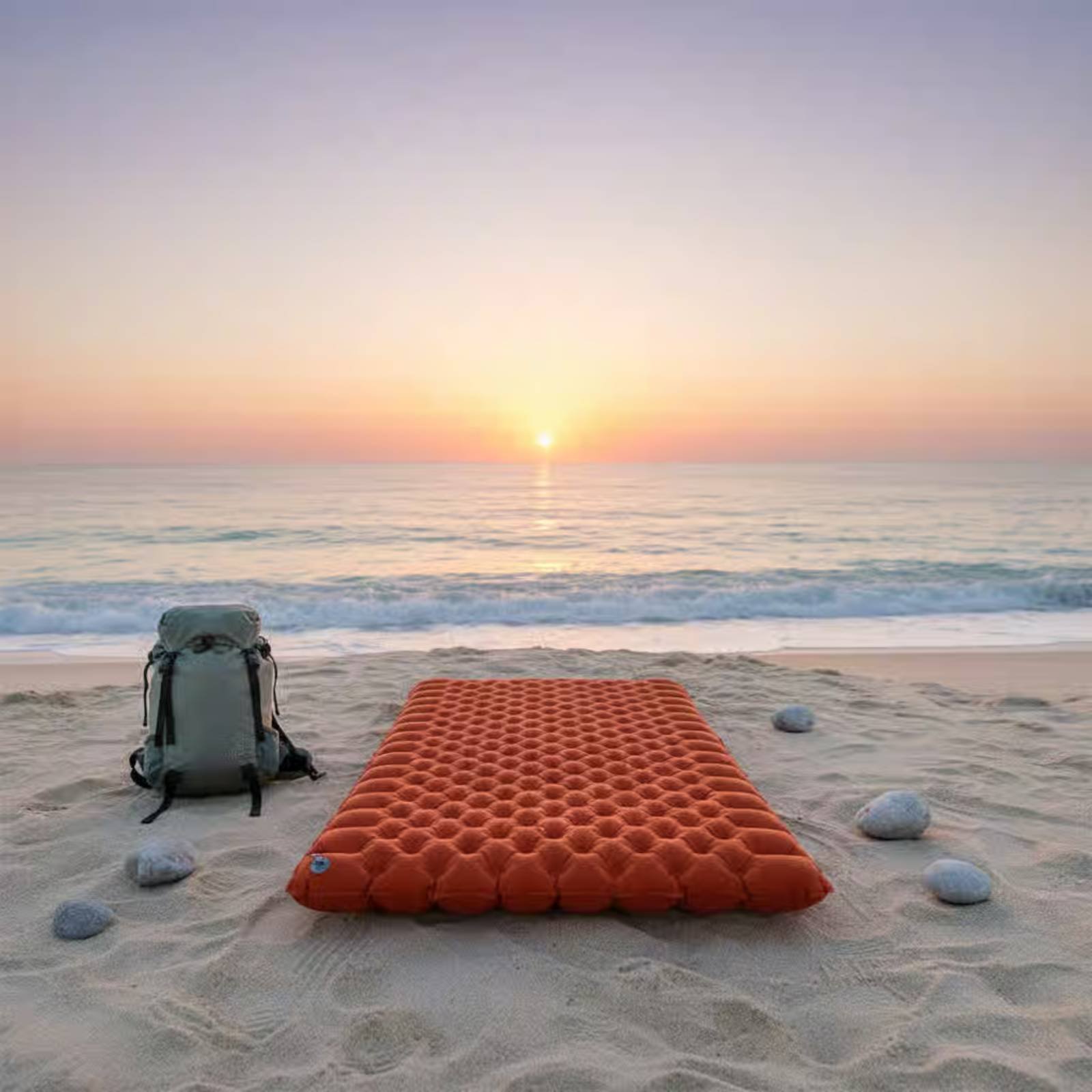 Inflatable Camping Mat Nylon T - Outdoor Camping Mat Waterproof 评论和价格