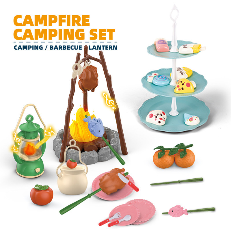 Kids Camping Tent Set Baby Pla - Outdoor Camping Food 评论和价格