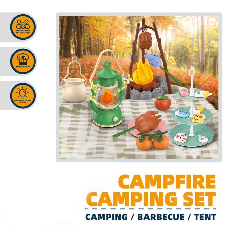 Kids Camping Tent Set Baby Pla - Outdoor Camping Food 评论和价格