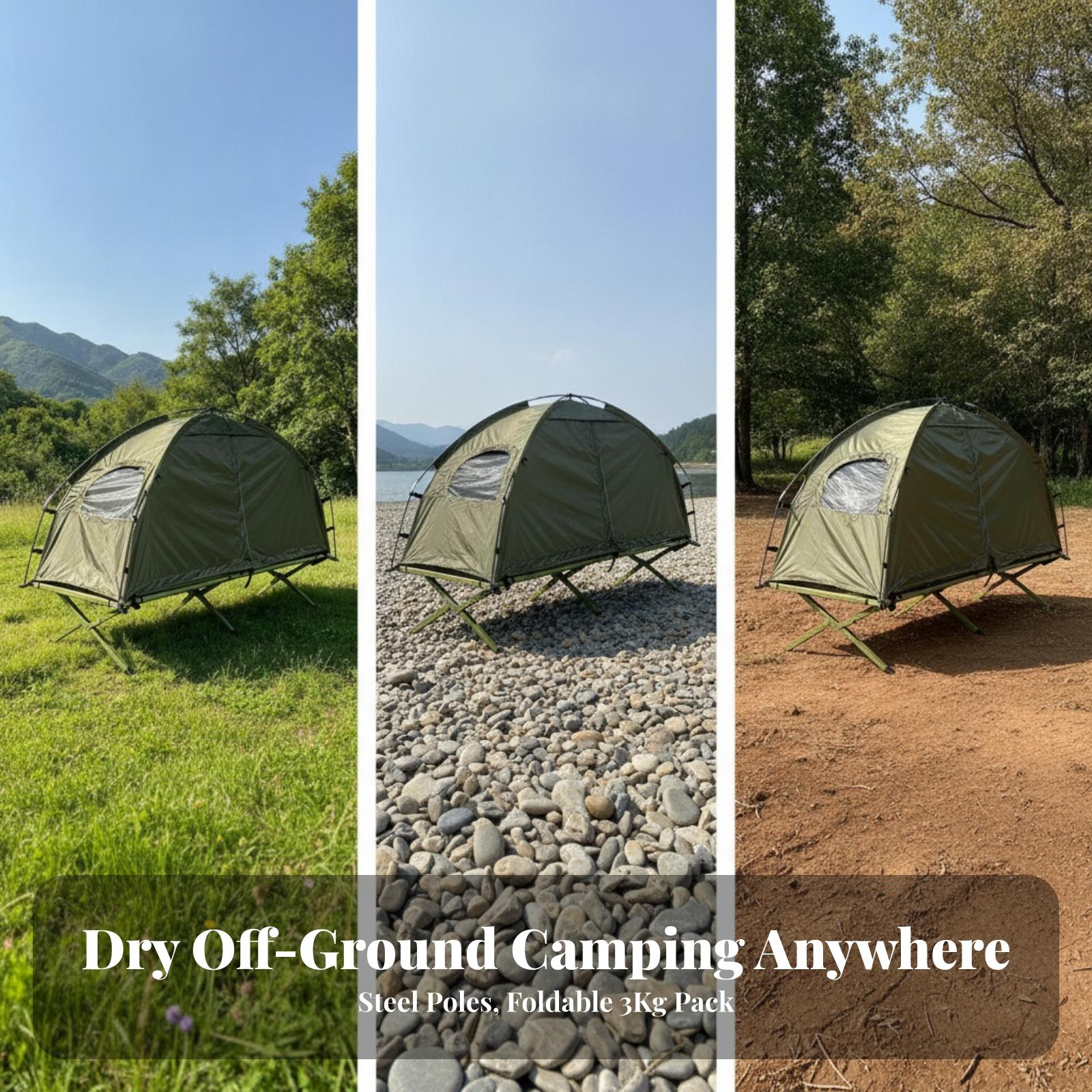 Compact Outdoor Cot Shelter Te - Outdoor Camping Guy 评论和价格