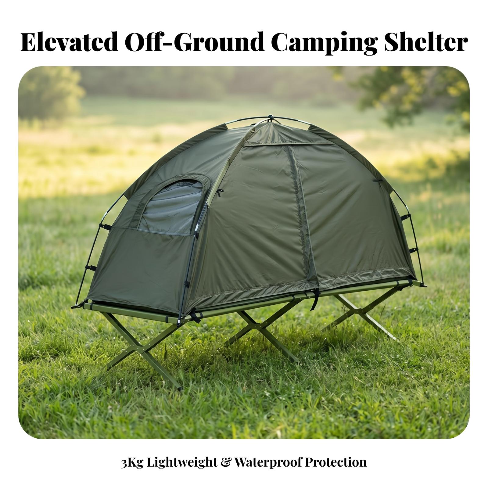 Compact Outdoor Cot Shelter Te - Outdoor Camping Guy 评论和价格