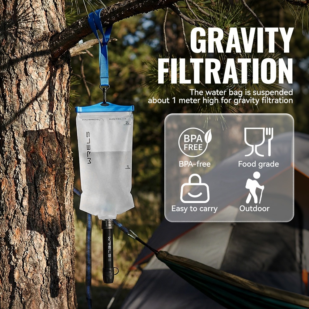 WRELS Outdoor Water Purifier P - Portable Water Filter 评论和价格