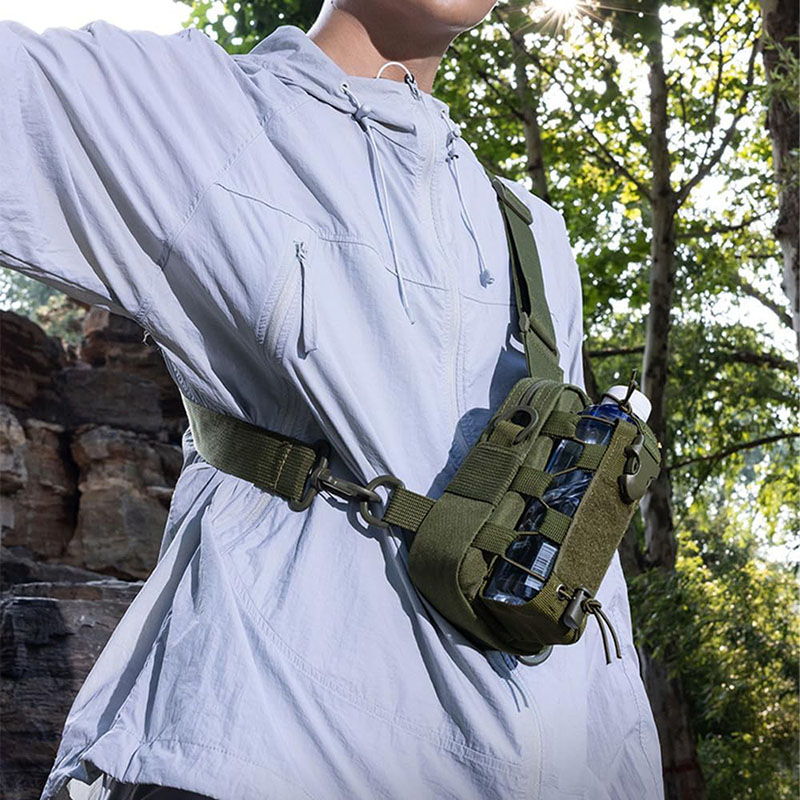 Outdoor Water Bottle Waist Bag - Outdoor Camping Water Tank 评论和价格