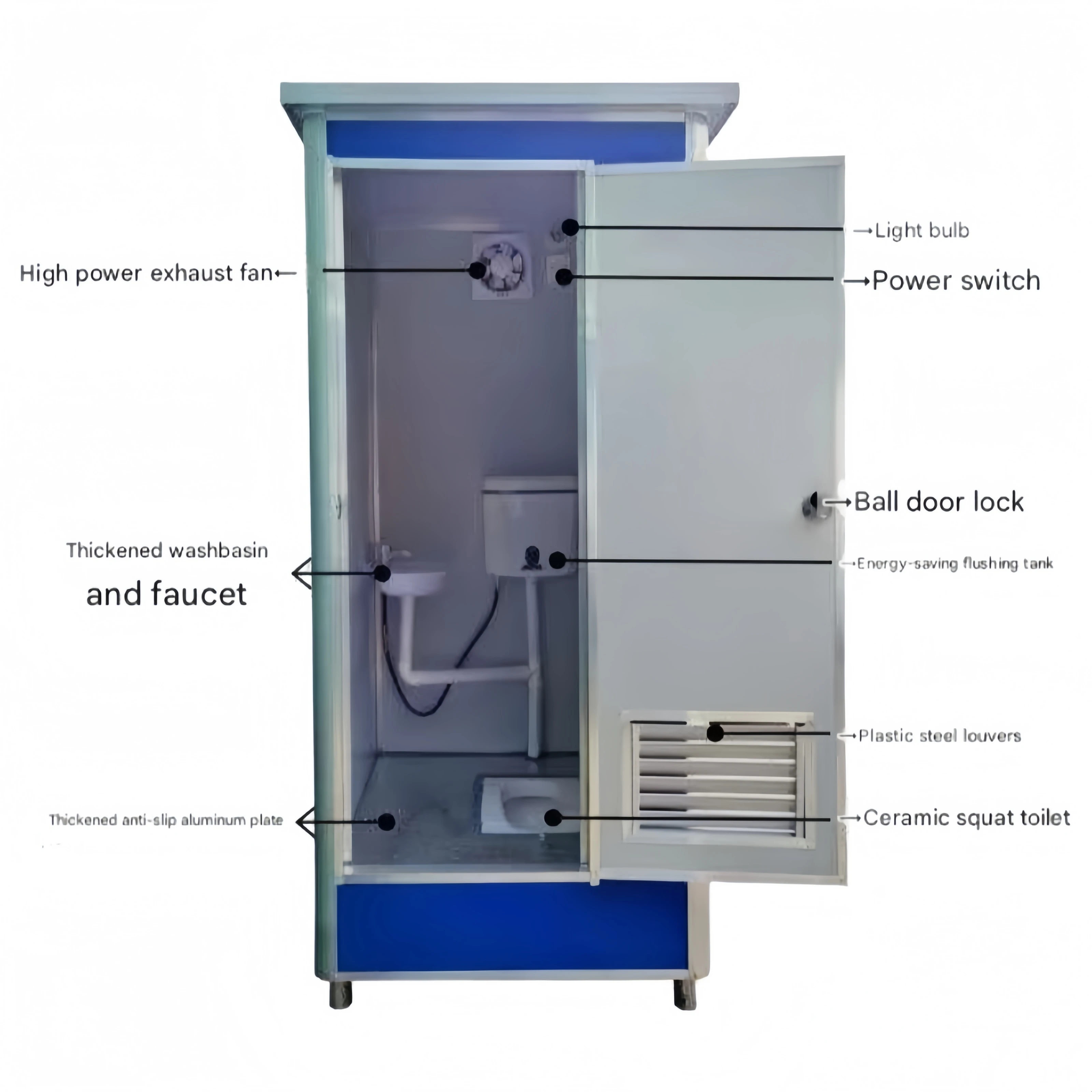 2026 Outdoor Portable Toilet a - Outdoor Camping Showers 评论和价格