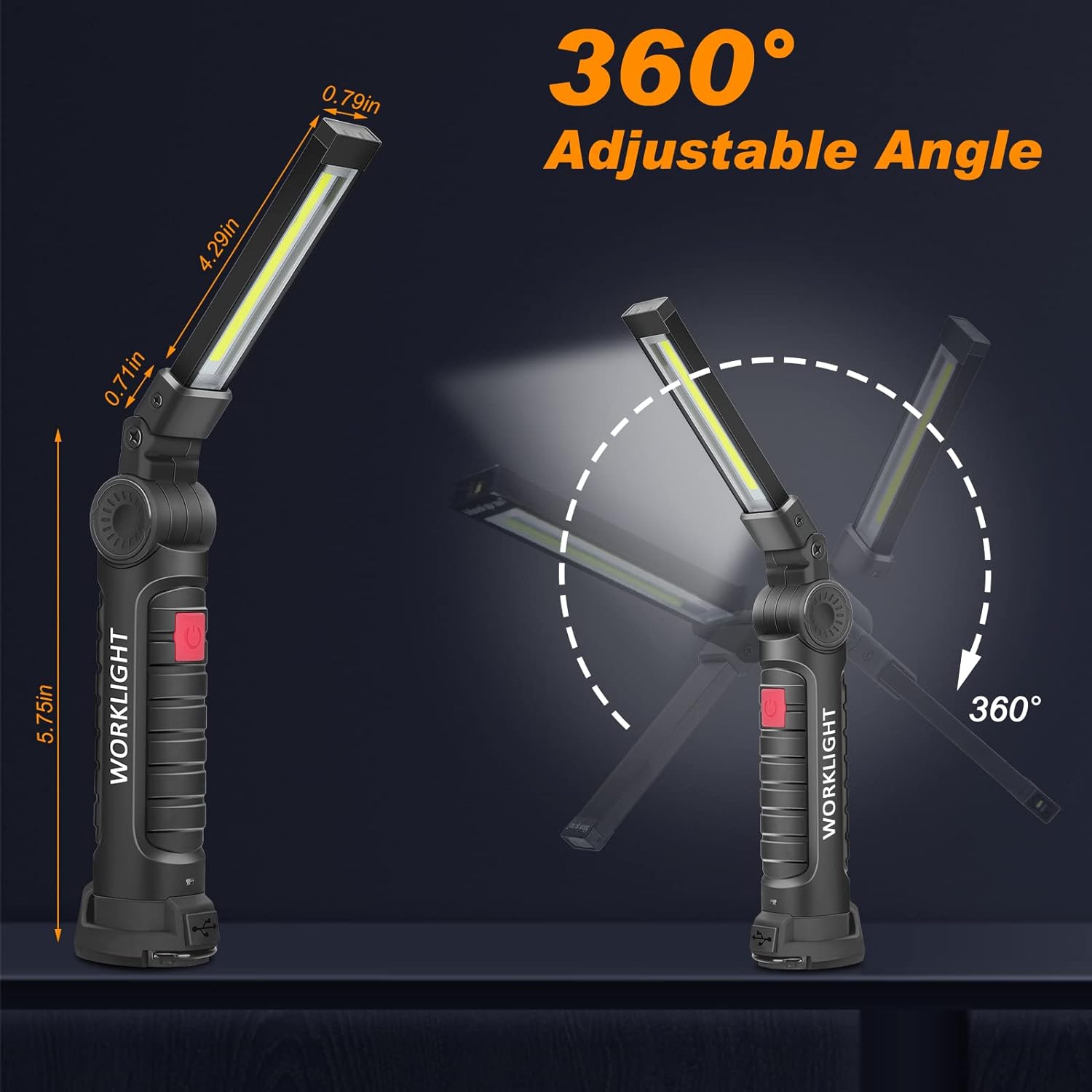 Portable Handheld Flashlight U - Outdoor Camping Adventure Lamp 评论和价格
