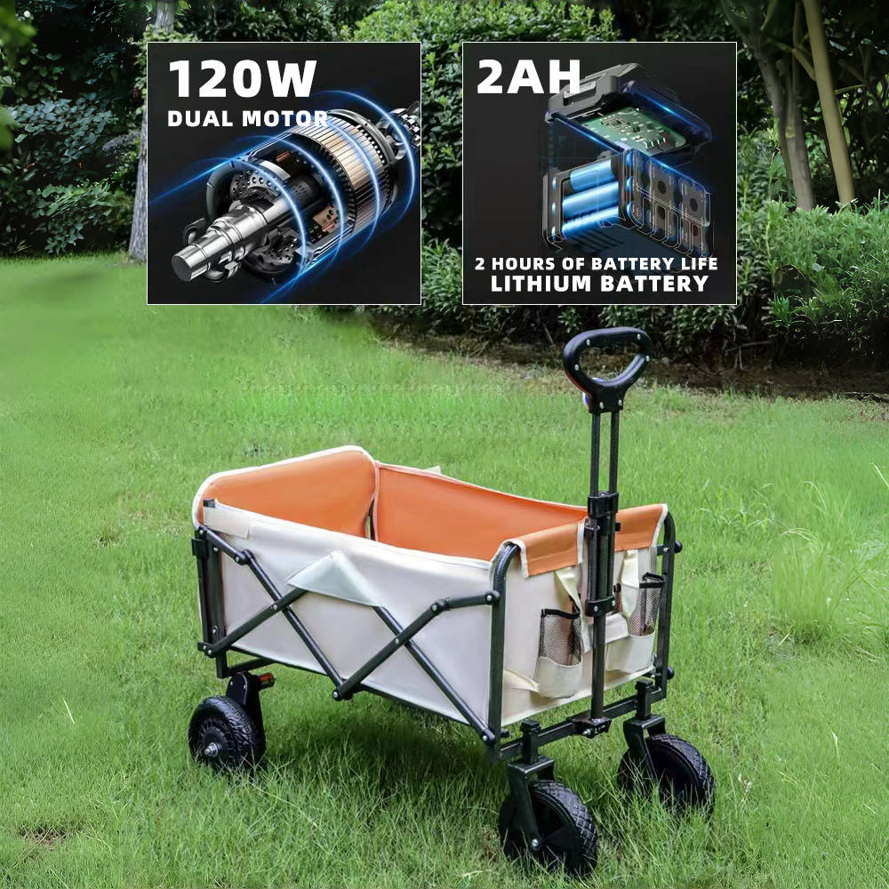 Electric Camping Wagon Cart Fo - Outdoor Camping Table 评论和价格
