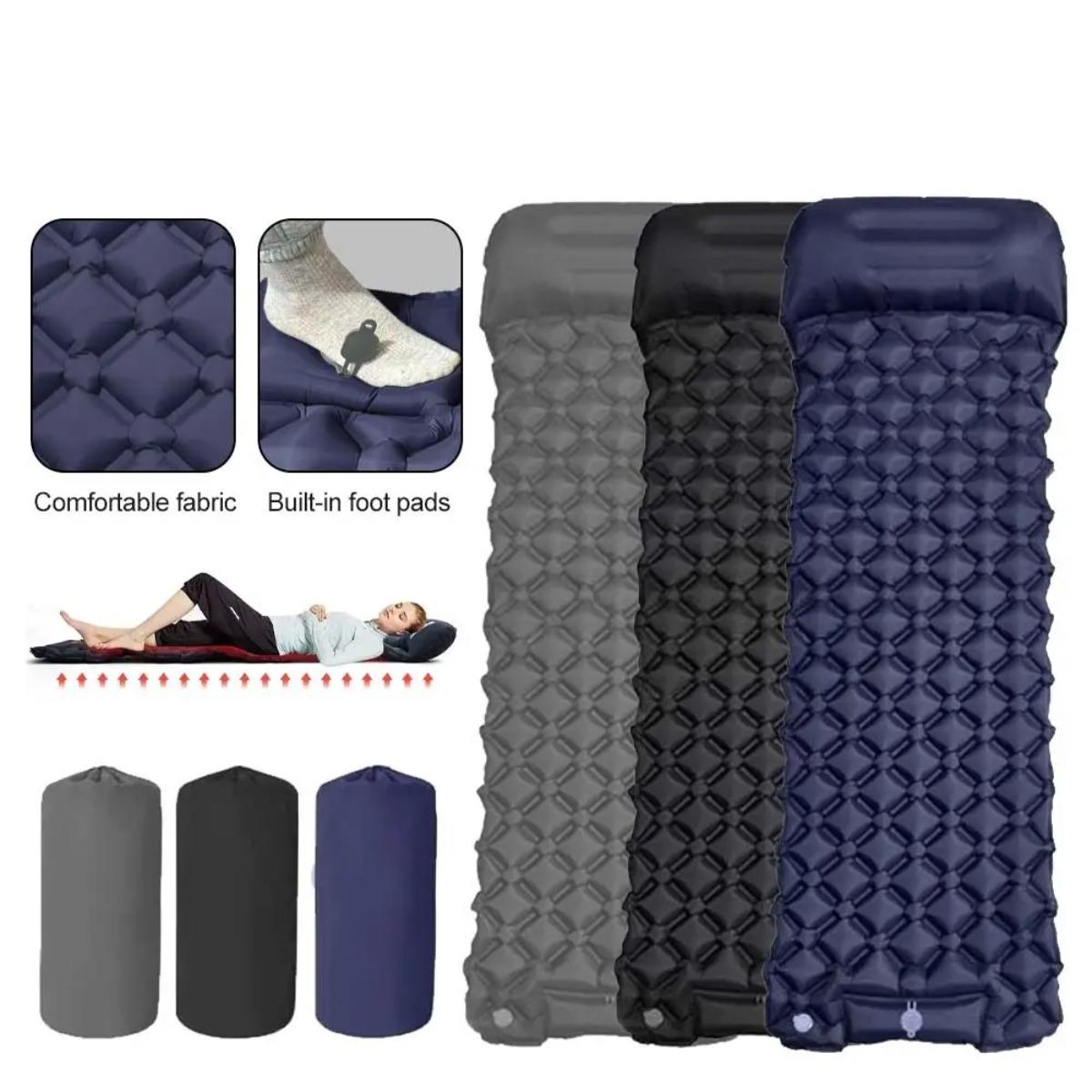 Single & Double Inflatable Air - Outdoor Camping Mat Waterproof 评论和价格