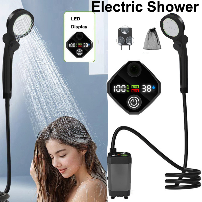 Outdoor Electric Shower Set LE - Outdoor Camping Showers 评论和价格