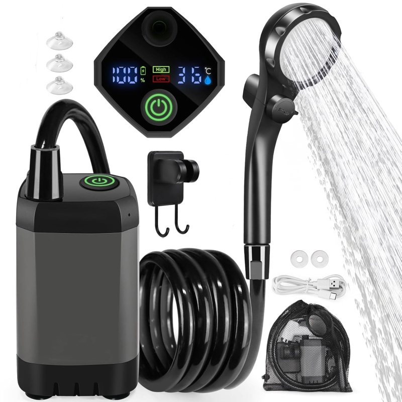 Outdoor Electric Shower Set LE - Outdoor Camping Showers 评论和价格