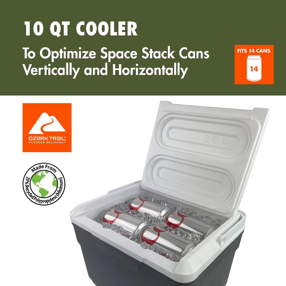 Insulated Hard Sided Cooler wi - Outdoor Camping Food 评论和价格