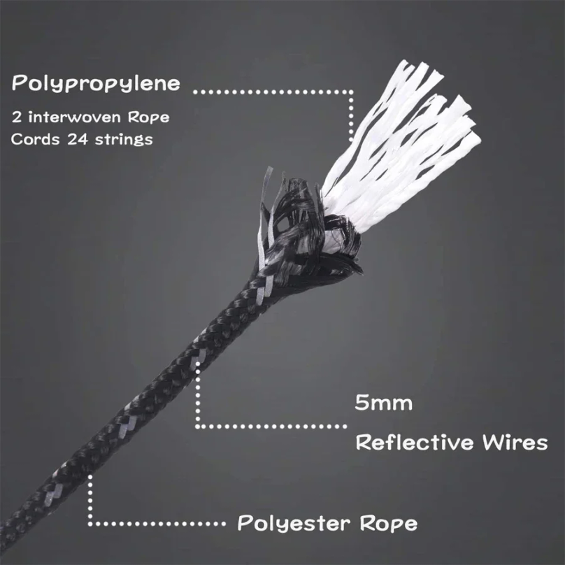 Camping Guylines Ropes for Ten - Outdoor Camping Guy 评论和价格