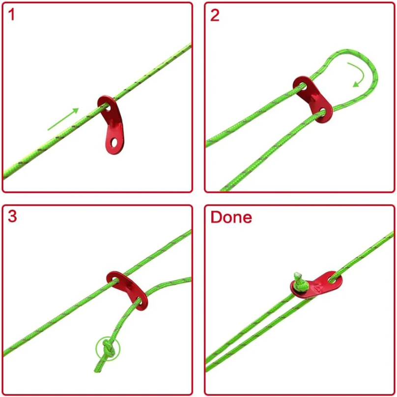 Camping Guylines Ropes for Ten - Outdoor Camping Guy 评论和价格