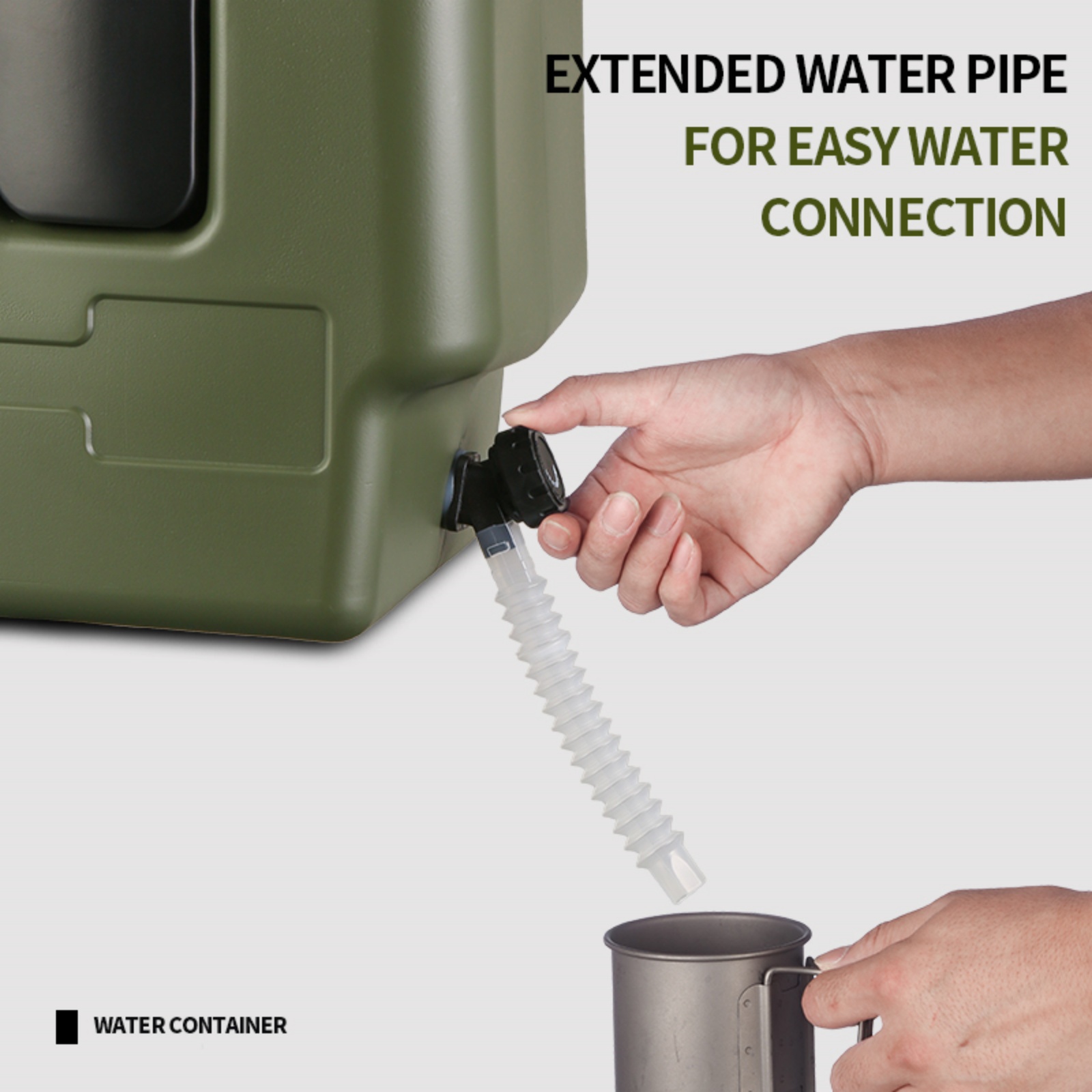 15/20L Portable Camping Water  - Outdoor Camping Water Tank 评论和价格