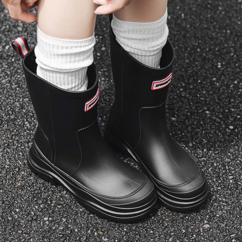 Women's High-Tube Rain Boots T - Outdoor Camping On Youtube 评论和价格