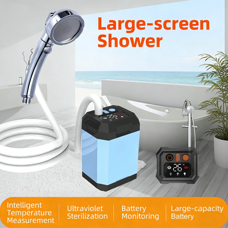 5400mAh/9000mAh Outdoor Portab - Outdoor Camping Showers 评论和价格