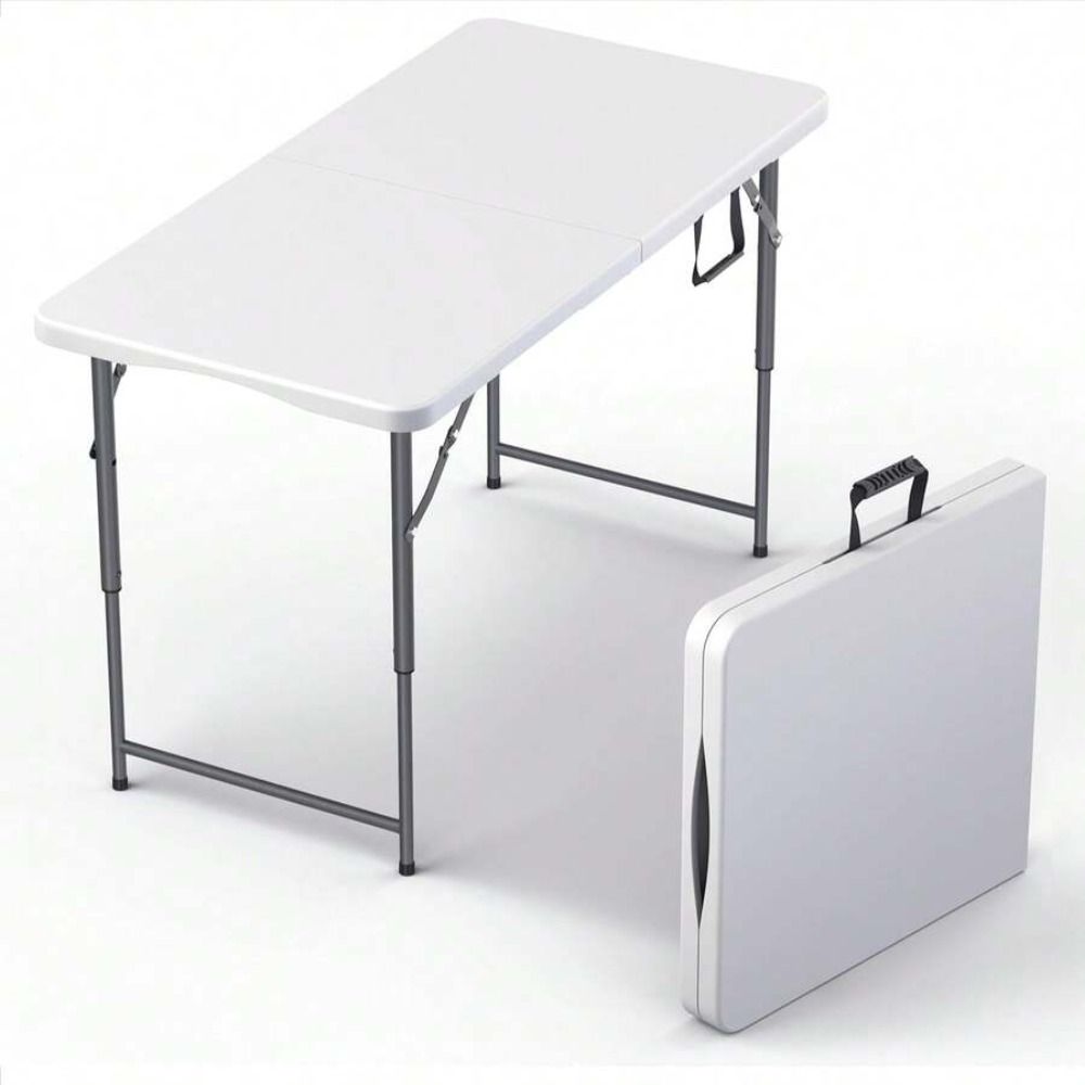4FT Foldable Table Adjustable  - Outdoor Camping Table 评论和价格